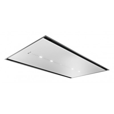 Neff i95cbs8w0 cappa soffitto 90 cm vetro bianco