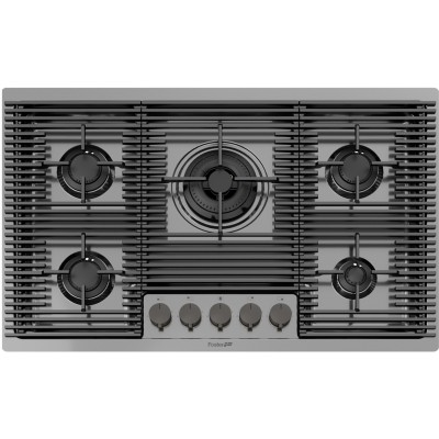 Foster 7682 006 Milanello gun metal piano cottura gas 80 cm antracite