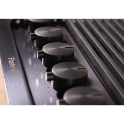 Foster 7682 006 Milanello Gun Metal Gaskochfeld 80 cm Anthrazit