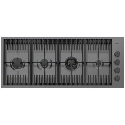 Foster 7681 006 Milanello gun metal piano cottura gas 111 cm antracite