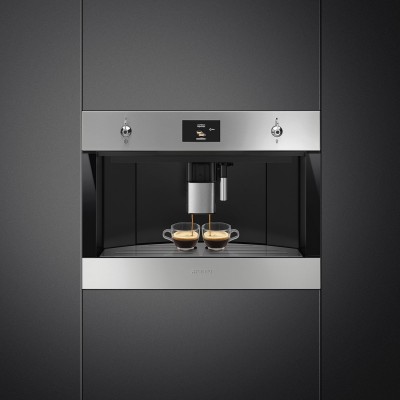 Smeg cms4303x macchina caffè da incasso acciaio inox