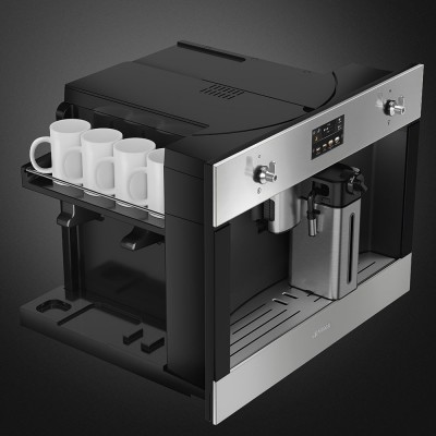 Smeg cms4303x macchina caffè da incasso acciaio inox