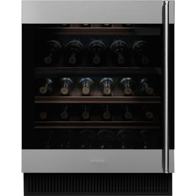 Smeg cvi338lx3 Linea cantina vini incasso h 82 cm acciaio inox