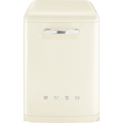 Smeg lvfabcr3 50's Style lavastoviglie libera installazione panna