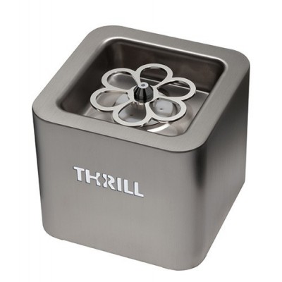 Thrill f1-cubeinox gela bicchiere libera installazione inox
