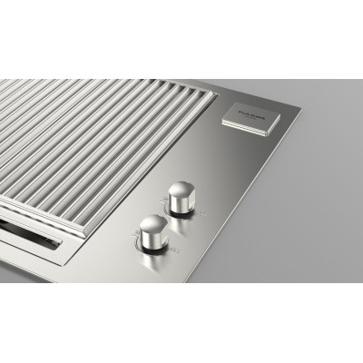 Fulgor fobq 602 g x barbecue a gas professionale incasso 61cm