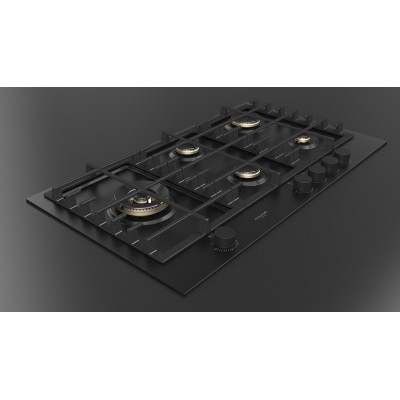 Fulgor fuh 905 g dwk mbk piano cottura gas 90 cm Urbantech nero