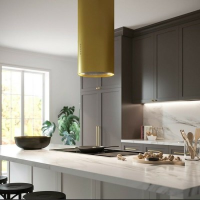 Falmec polar oro cappa isola 35 cm