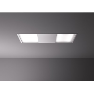 Falmec skema cappa soffitto 120 cm bianco