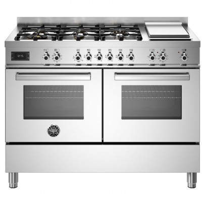 Bertazzoni Pro126g2ext 120 cm stainless steel countertop kitchen