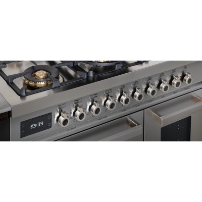 Bertazzoni pro126g2ebit cucina da appoggio 120 cm bianco