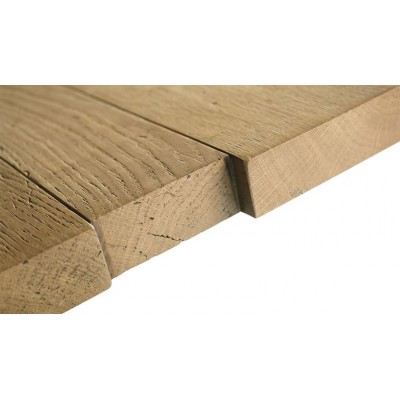 Moderne Holztisch -Glas -Glasbeine