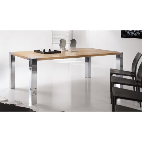 Tavolo moderno legno rovere...