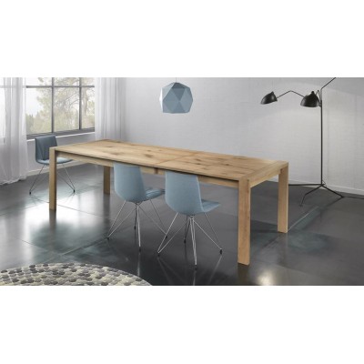 Conarte   Extendable table handcrafted solid oak wood