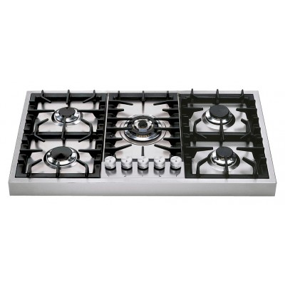 Ilve hap95c piano cottura gas da appoggio 90 cm inox