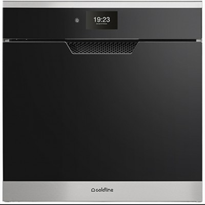 Coldline w60nx abbattitore life da incasso h 60 cm nero + inox