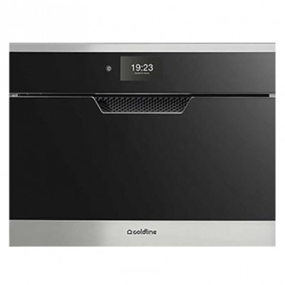 Coldline w45nx abbattitore life da incasso h 45 cm nero + inox