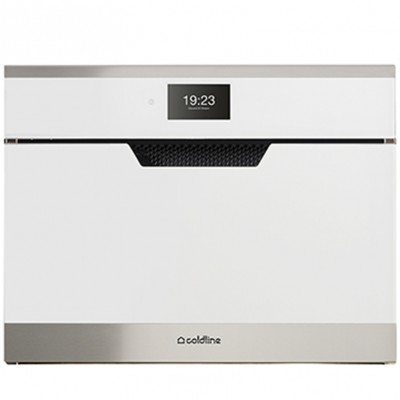 Coldline w45bx abbattitore life da incasso h 45 cm bianco + inox