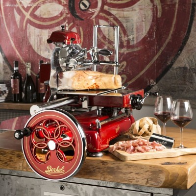 Berkel Tribute Red  trancheuse à volant rouge
