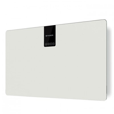 Faber soft slim cappa parete 80 cm bianco