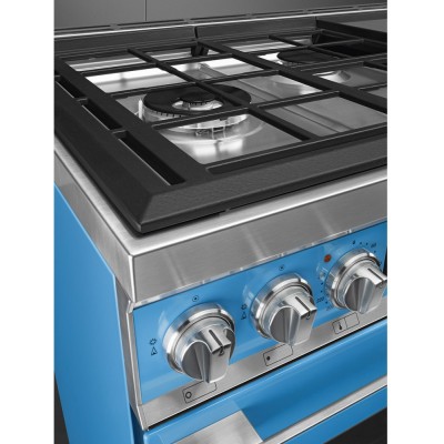 Smeg cpf120igmpt Portofino cucina gas azzurro 120 cm