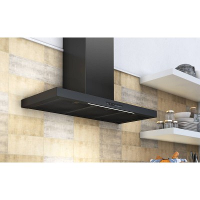 Airforce B-ox cappa parete 90 cm nero