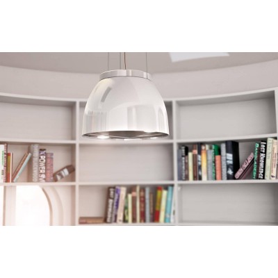 Airforce Luna  Hotte îlot circulaire 45cm blanc