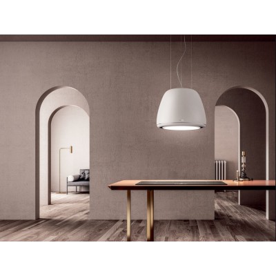 Elica Edith cappa isola 50 cm bianco
