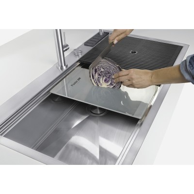 Foster 1025 050 Milano Lavello monovasca 85 cm acciaio