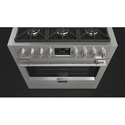 Fulgor fsrc 3606 p mg ed 2f x cucina professionale gas sofia 91cm acciaio inox