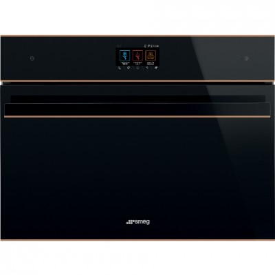 Smeg sbc4604wnr Dolce Stil Novo abbattitore di temperatura da incasso h 45 cm nero