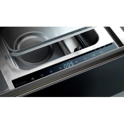 Irinox hz362350002 Zero 36 cassetto sottovuoto incasso h 36 cm vetro nero