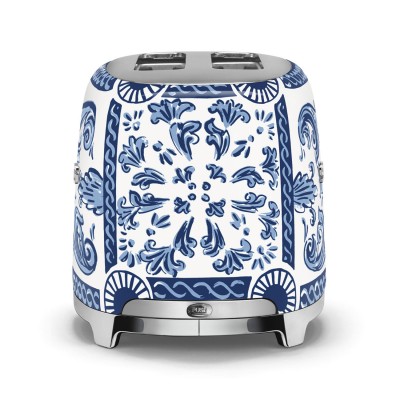 Smeg tsf01dgbeu tostapane Dolce e Gabbana blu mediterraneo