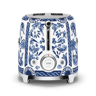 Smeg tsf01dgbeu tostapane Dolce e Gabbana blu mediterraneo
