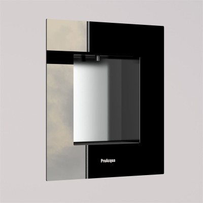 Proacqua Omde galss 60 inox ac-std erogatore acqua microfiltrata da incasso 60 cm inox