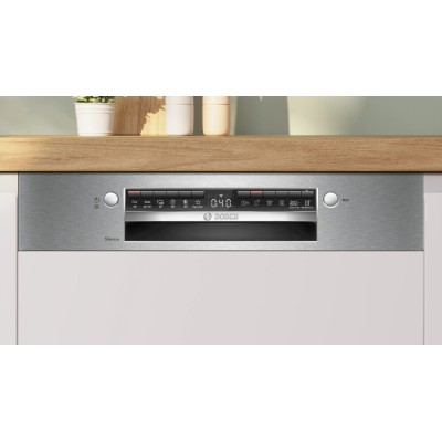 Bosch smi4hvs00e serie 4 lavastoviglie incasso con frontalino inox 60 cm