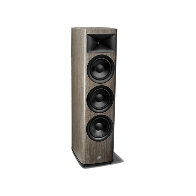 Jbl hdi-3800 coppia diffusori frontali da pavimento 300W grigio - quercia