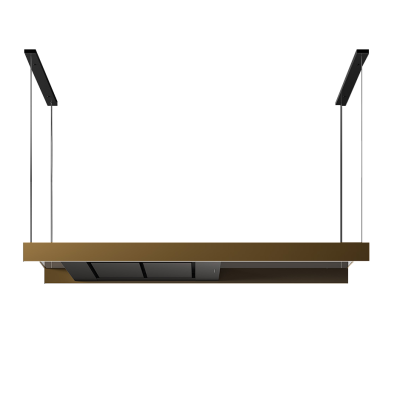 Falmec Light cappa isola 120 cm bronzo