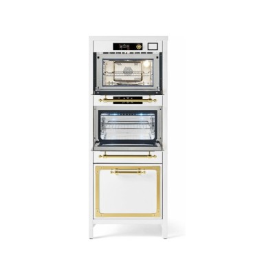 Ilve cstarsn colonna forno + abbattitore + sottovuoto 70 cm h 174 bianco