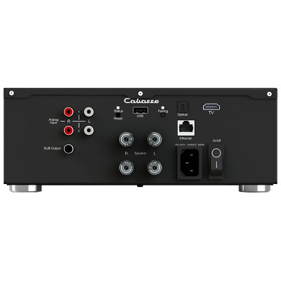 Cabasse Abyss + Minorca MC40 complete hi-fi system black