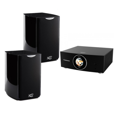 Cabasse Abyss + Murano complete hi-fi system black