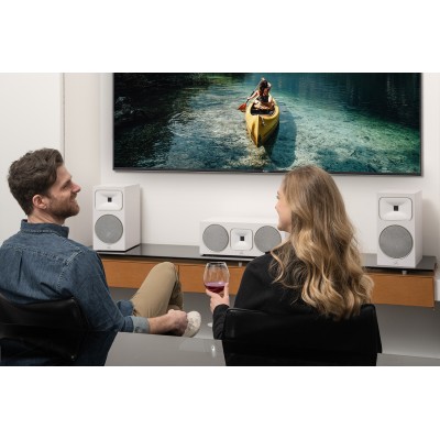MartinLogan Foundation B1 coppia diffusori da scaffale bianco