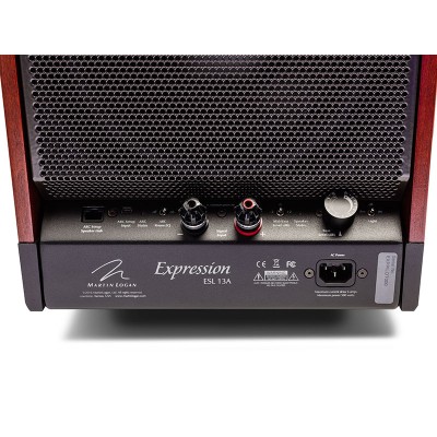 MartinLogan Expression ESL 13A Floorstanding Speaker Pair Dark Cherry