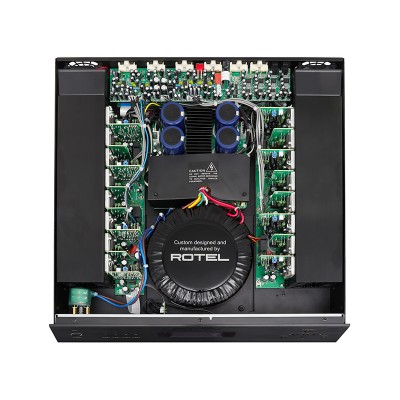 Rotel C8+ Mehrkanal-Leistungsverstärker 8 x 100 W schwarz