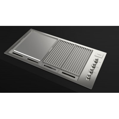 Fulgor fobq 1000 g x barbecue a gas professionale incasso 105 cm acciaio inox
