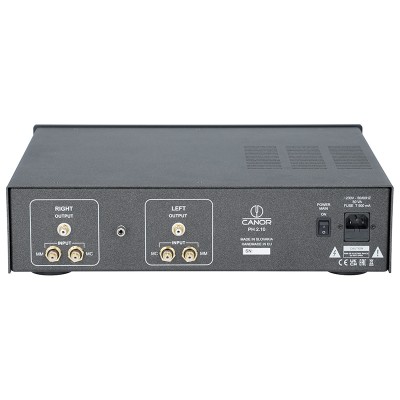 Canor PH 2.10 preamplificatore phono a valvole MM - MC nero