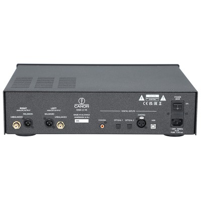 Canor DAC 2.10 convertitore DAC digitale - analogico a valvole silver