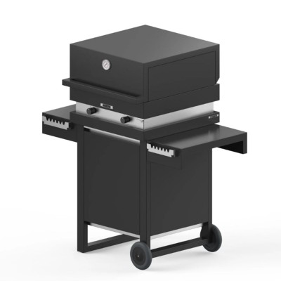 Fògher fga 500 fo fks 004 barbecue on trolley 105 cm black
