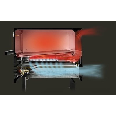 Fògher fga 500 fo fks 004 barbecue on trolley 105 cm black