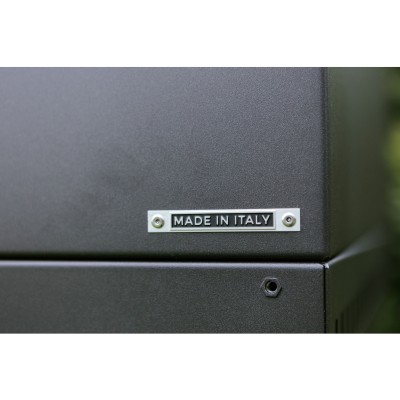 Fògher ffp 950 fks 009 caminetto - grill con carrello 123 cm